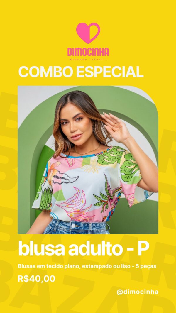Box Blusa P